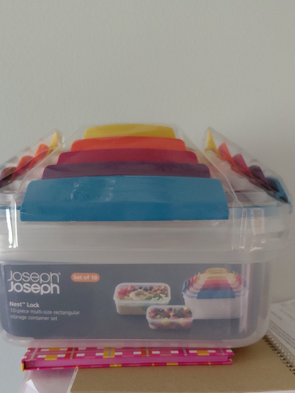 Joseph Joseph  Nest Lock 10-Piece Storage Container Set - Multicolor